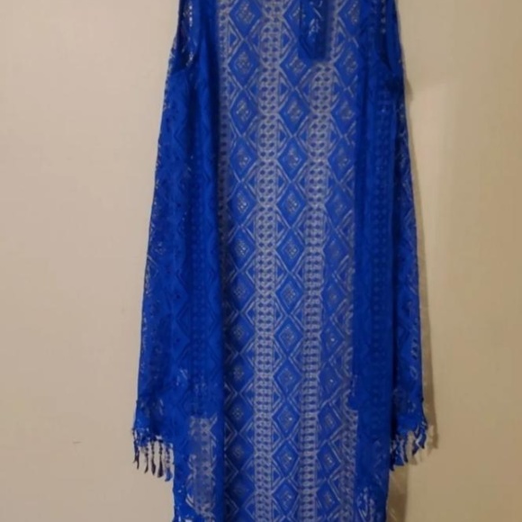 Victoria Open Front Shawl Cardigan Cover Up - Picture 14 of 16